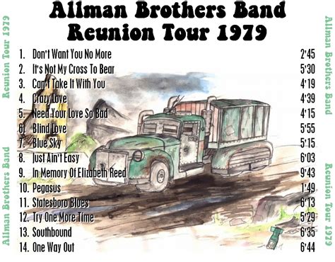 Schnickschnack Mixmax: Allman Brothers Band - Reunion Tour 1979