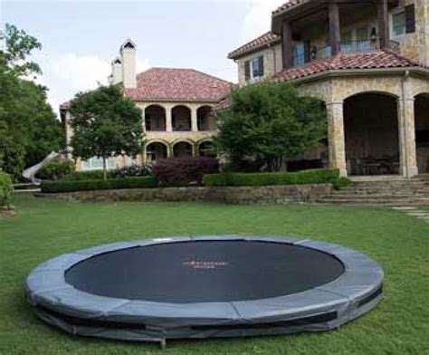 Best Backyard Trampoline Ideas for Small Yards - Simple Trampoline