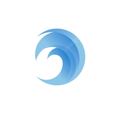 Blue Wave Logo Vector Art PNG, Blue Wave Logo Vector, Modern, Water, Creative PNG Image For Free ...