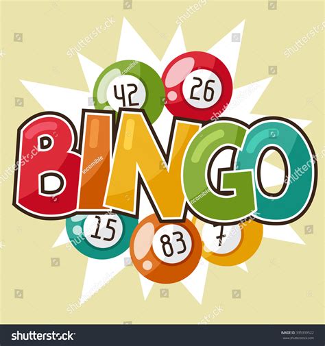 Bingo Lottery Retro Game Illustration Balls Stock Vector (Royalty Free) 335339522 | Shutterstock