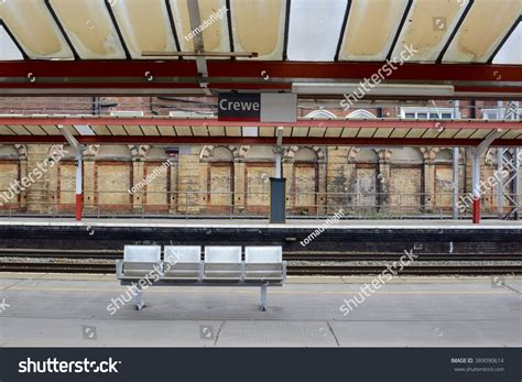 Crewe, Uk - February 16, 2016: Crewe Railway Station / Platform. Crewe Railway Station Has ...