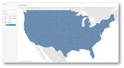 Tableau(Filled maps in tableau)