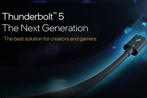 Intel Makes Thunderbolt 5 Official; Check out the Details! | Beebom