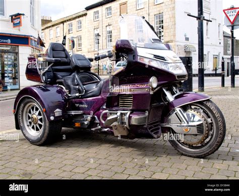 Honda Goldwing trike, Truro, Cornwall, UK Stock Photo - Alamy