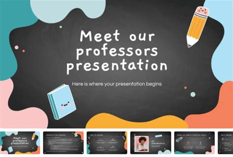 25 Free Education Powerpoint Templates For Online Lessons and Thesis