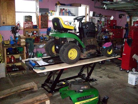 Diy Lawn Mower Lift Table Mojack Lawn Mower Lift Workbench Attachment | SexiezPicz Web Porn