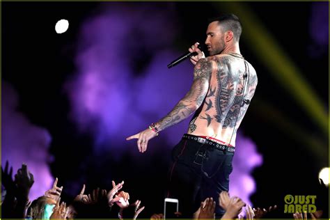 Adam Levine's Hottest Shirtless Photos from Super Bowl 2019!: Photo 4222751 | 2019 Super Bowl ...