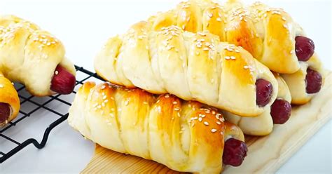 Sausage Bread Rolls Recipe