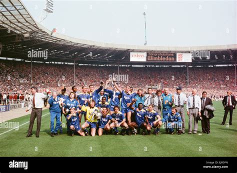 Wimbledon v Liverpool FA Cup Final 1988 at Wembley Stadium, London Saturday 14th May 1988 ...