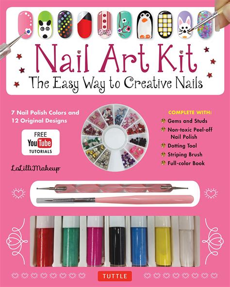 Nail Art Kit: The Easy Way to Creative Nails | Kids' BookBuzz