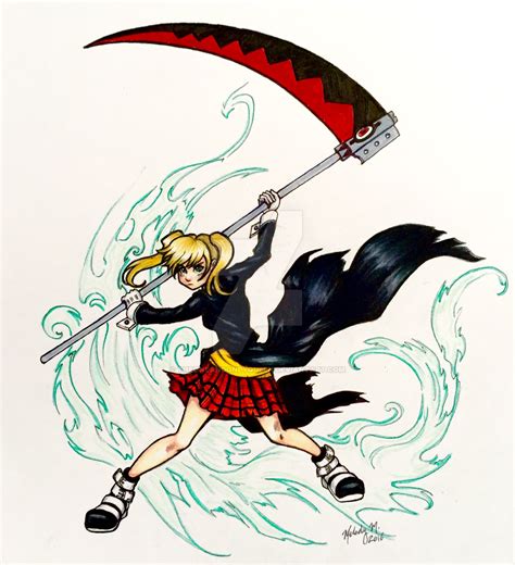 Maka Albarn : Soul Eater fan art by TheOneAndOnlyQueen on DeviantArt