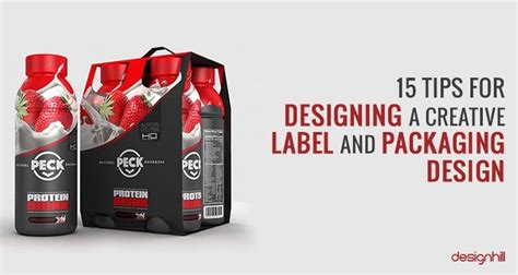 15 Tips For Designing A Creative Label And Packaging Design