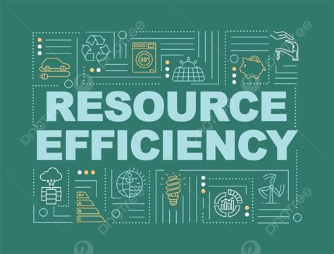 Resources Efficiency Word Concepts Banner Drawing Notion Fuel Vector, Drawing, Notion, Fuel PNG ...