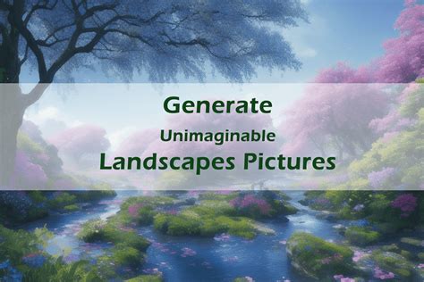 How to Use AI Landscape Generator to Generate Landscapes Pictures