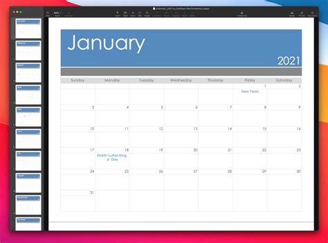 Calendar Template For Office Microsoft Word Templates