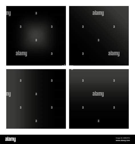 Set of Black Gradient Backgrounds. Vector illustration. EPS 10 Stock Vector Image & Art - Alamy