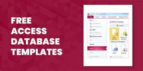 Microsoft Excel Database Templates