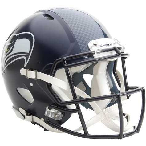 Riddell Seattle Seahawks Revolution Speed Full-Size Authentic Football Helmet - Seahawks Pro Shop