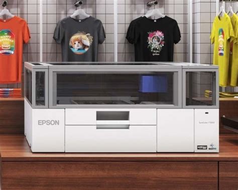 Epson First To Market With Entry-Level DTG Printer For Dark Fabrics That Also Includes White Ink ...