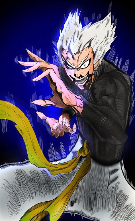 Garou fan art by me! : r/OnePunchMan