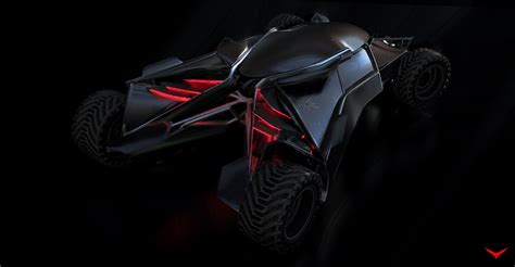 Batman Beyond Batmobile Concept Art