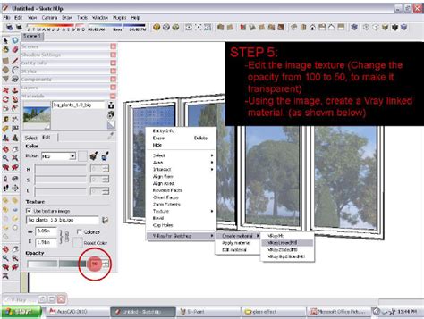 Glass reflection effect tutorial