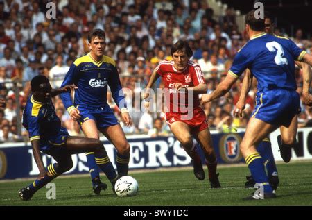 Wimbledon v Liverpool FA Cup Final 1988 at Wembley Stadium, London Saturday 14th May 1988 ...