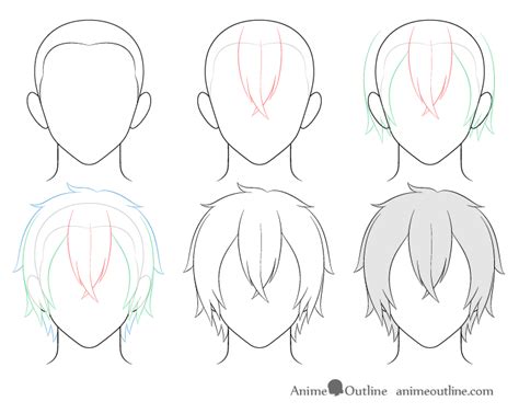 How To Draw Manga Hair Step By Step - 2024 HairStyles Ideas