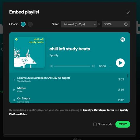 Spotify - Best Notion Widgets