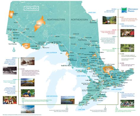 Map Of All Ontario Provincial Parks - Florida Beach Map