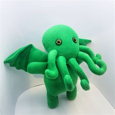 Cthulhu plush. The Call Of Cthulhu green/fir green/black | Etsy