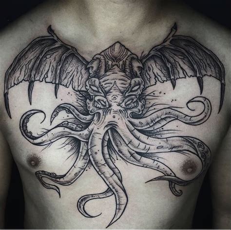 101 Amazing Cthulhu Tattoo Designs You Need To See!