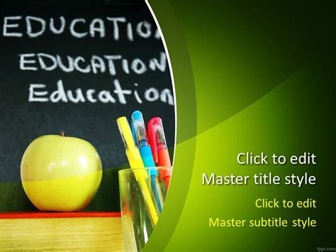 Free Education School PowerPoint Template