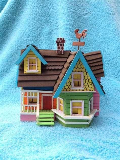 Disney Pixar UP Carl and Ellie Fredricksen's House Floating model for decoration figurine ...