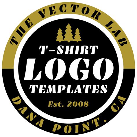 T-Shirt Logo Templates - TheVectorLab