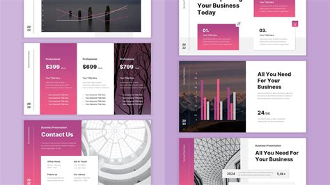 Business PowerPoint Template on Behance