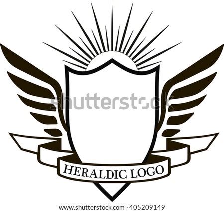 Crest Classic Design Elements Use Logo Stock Vector 405209149 - Shutterstock