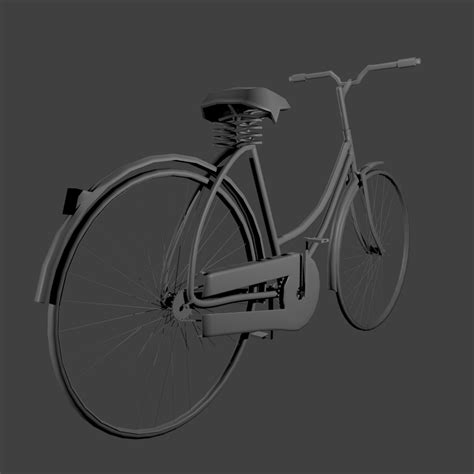 bicycle blender 3d model