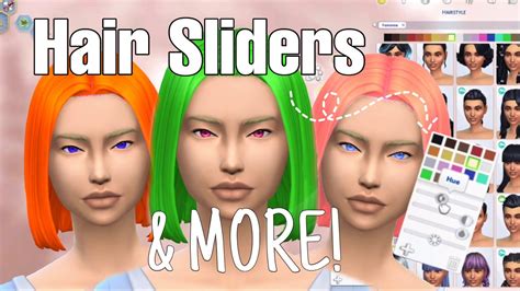 The sims 4 hair color mod pastel - fruithon