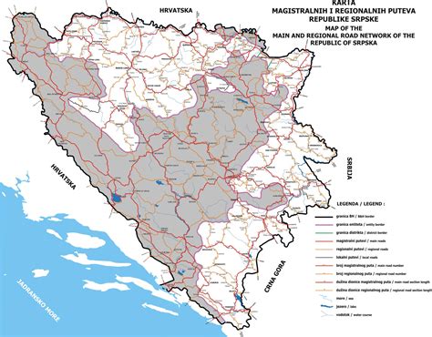 Republika Srpska Karta Gradovi | Karta