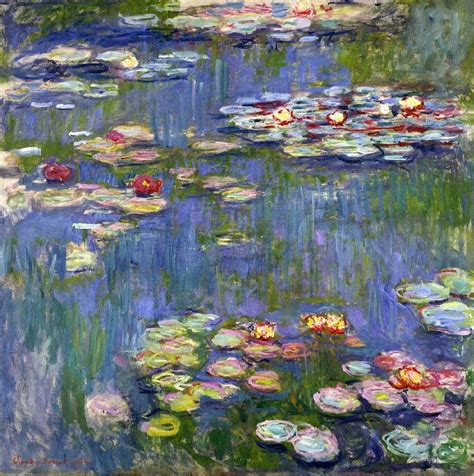 Water Lilies - Claude Monet - WikiArt.org - encyclopedia of visual arts