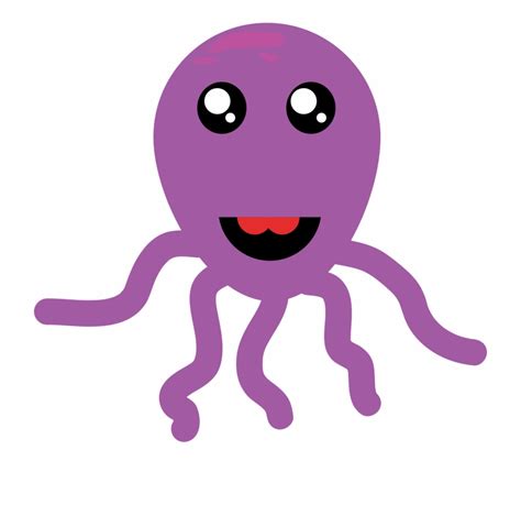 This Free Icons Png Design Of An Octopus - Clip Art Library