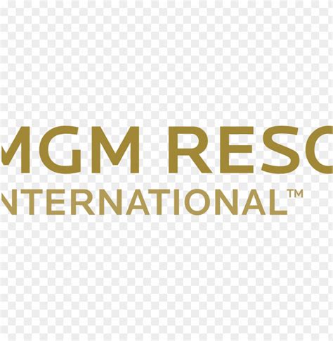 Mgm Resorts Logo PNG Transparent With Clear Background ID 199761 | TOPpng