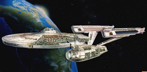 USS Enterprise, NCC-1701-A [3282 x 1619] : r/ThingsCutInHalfPorn