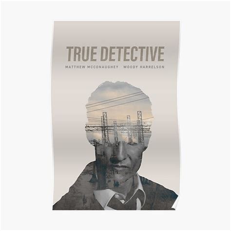 "True Detective Season 1 Poster" Poster for Sale by cult24 | Redbubble