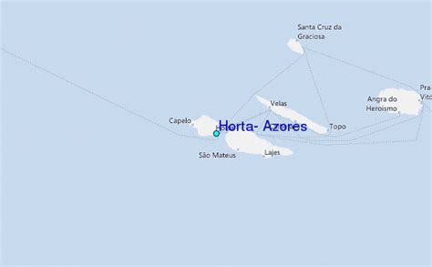 Horta, Azores Tide Station Location Guide