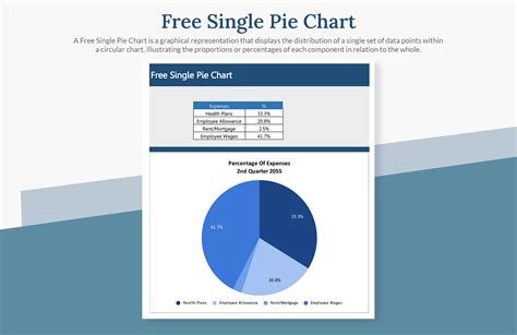 Single Pie Chart in Excel, Google Sheets - Download | Template.net