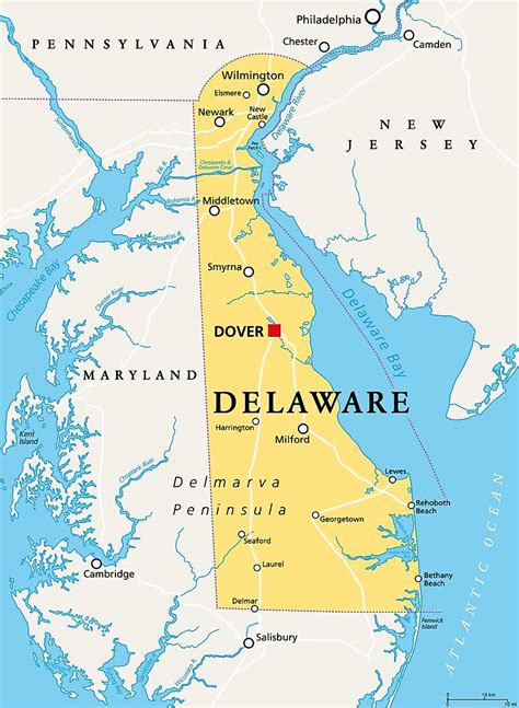 Delmarva Peninsula - WorldAtlas