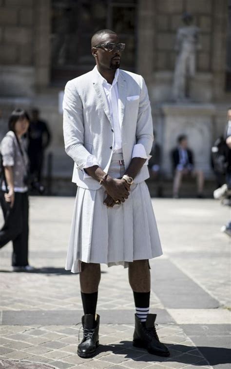 The Rise of Men's Feminine Masculinity in 2019 and future fashion trend | f-trend | Man skirt ...