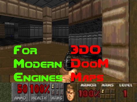 3DO Doom maps for Modern Engines addon - ModDB